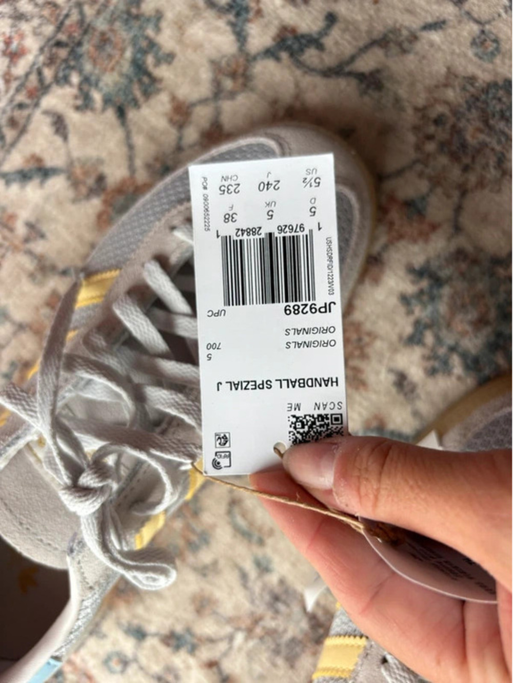 5.5 Kids Adidas Junior Handball Spezial Originals New - Picture 9 of 9
